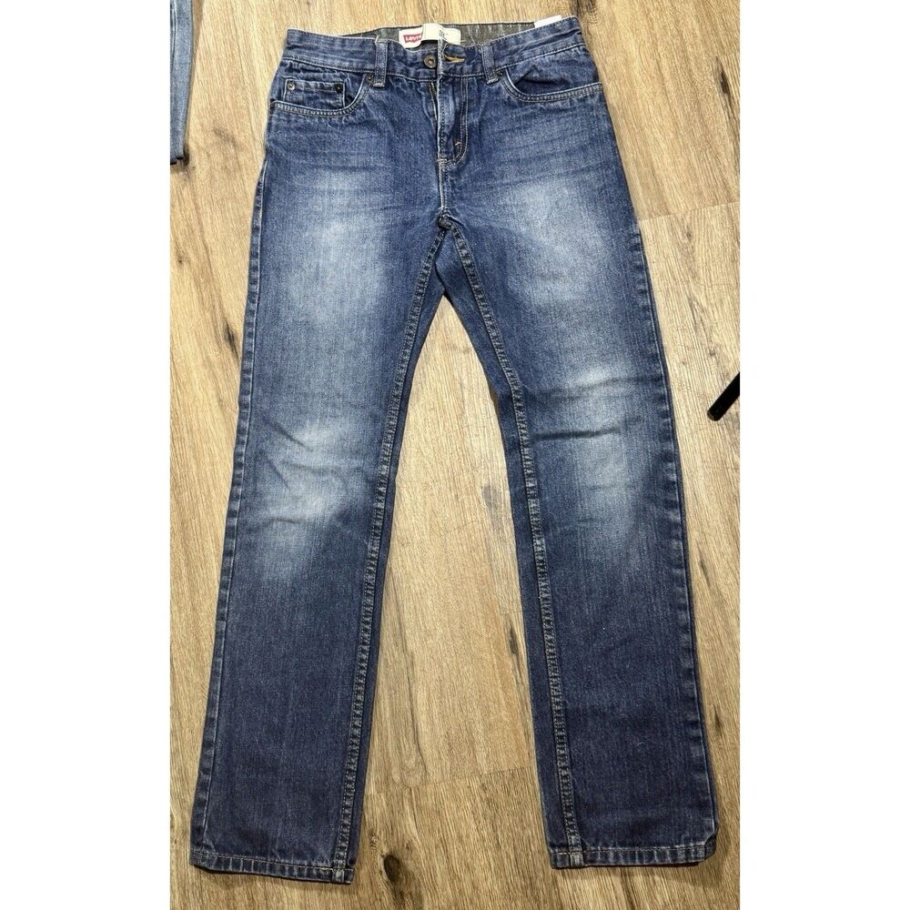 Levi’s 511 Slim Boys Jeans 14 Reg Men’s 27x27 Dark Wash Denim Youth